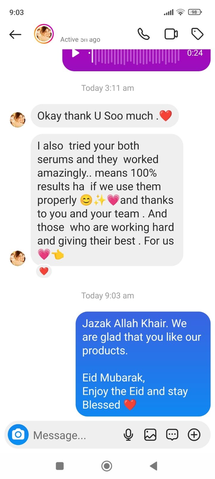 Anti Acne Serum + Niacinamide Arwa Skin Care