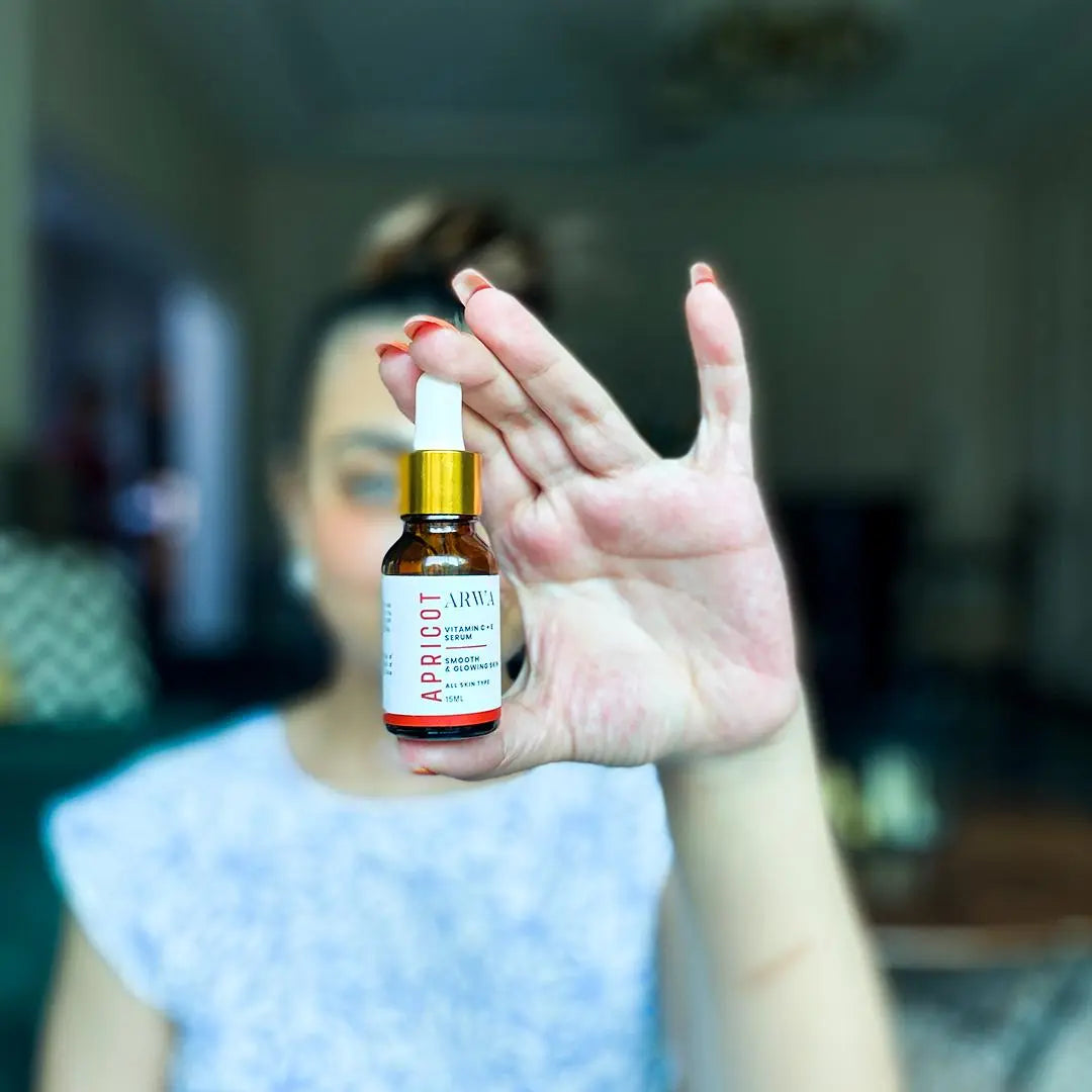 Apricot Vitamin C + E Serum Arwa Skin Care