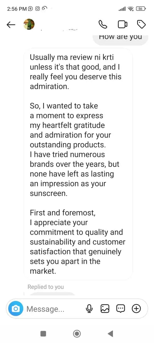 Broad Spectrum Sunscreen (SPF 50+) Arwa Skin Care