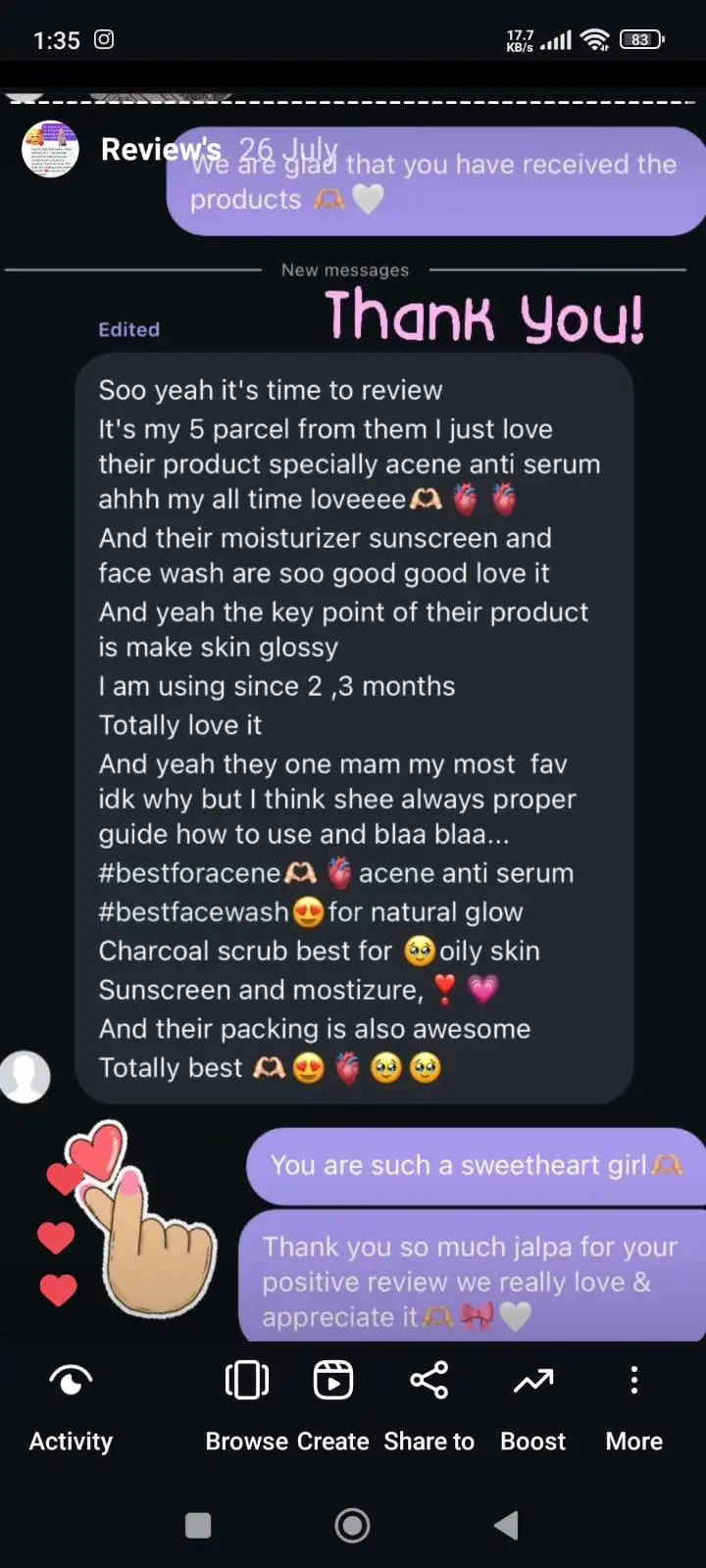 Bundle # 4 (Dermatological Acne Treatment Kit) Arwa skin care