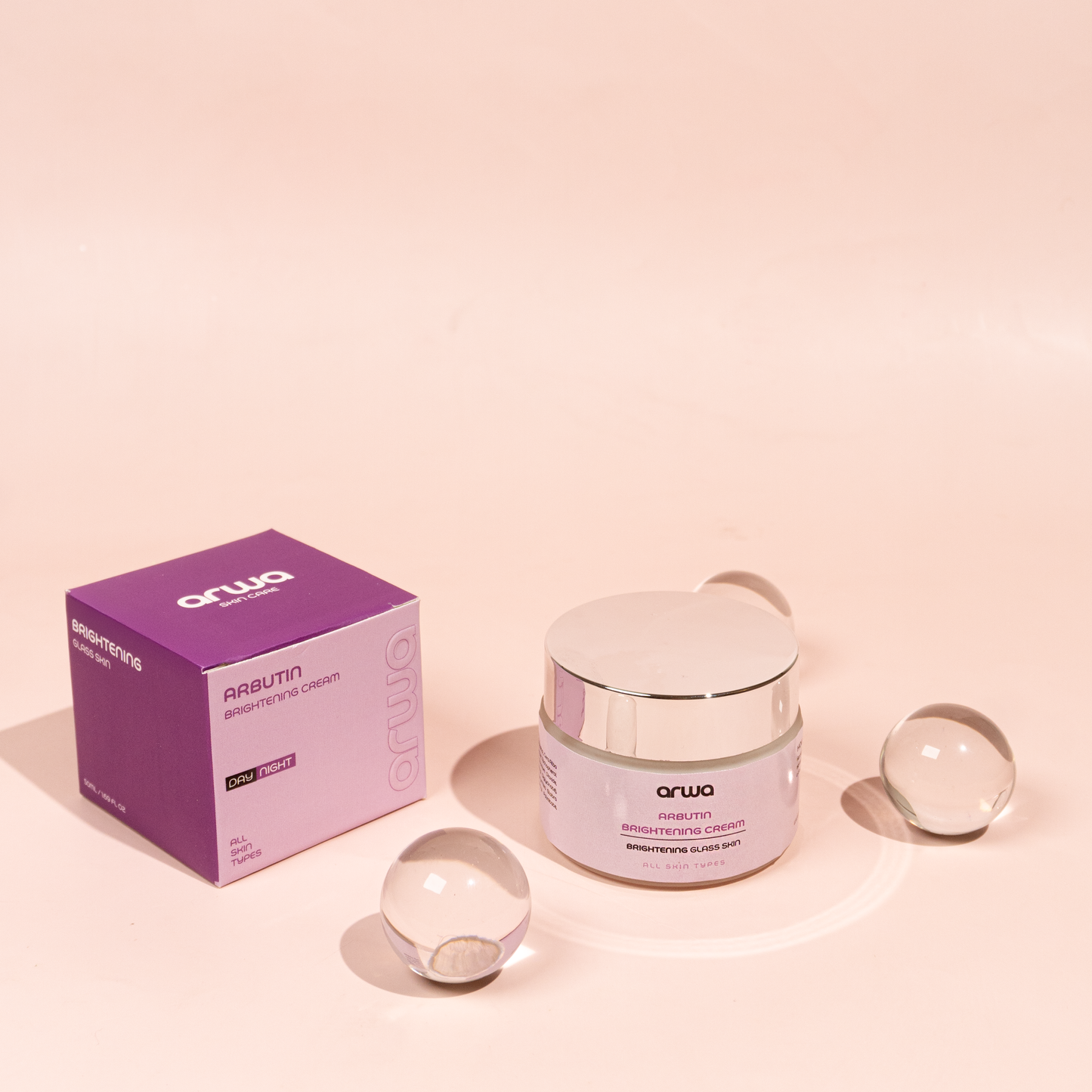 Arbutin Brightening Cream (Glutathione) Arwa Skin Care