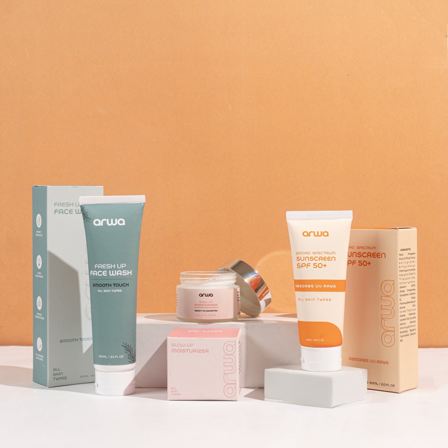 Bundle # 8 (Super Hydration Glass Skin) By Arwa Skin Care