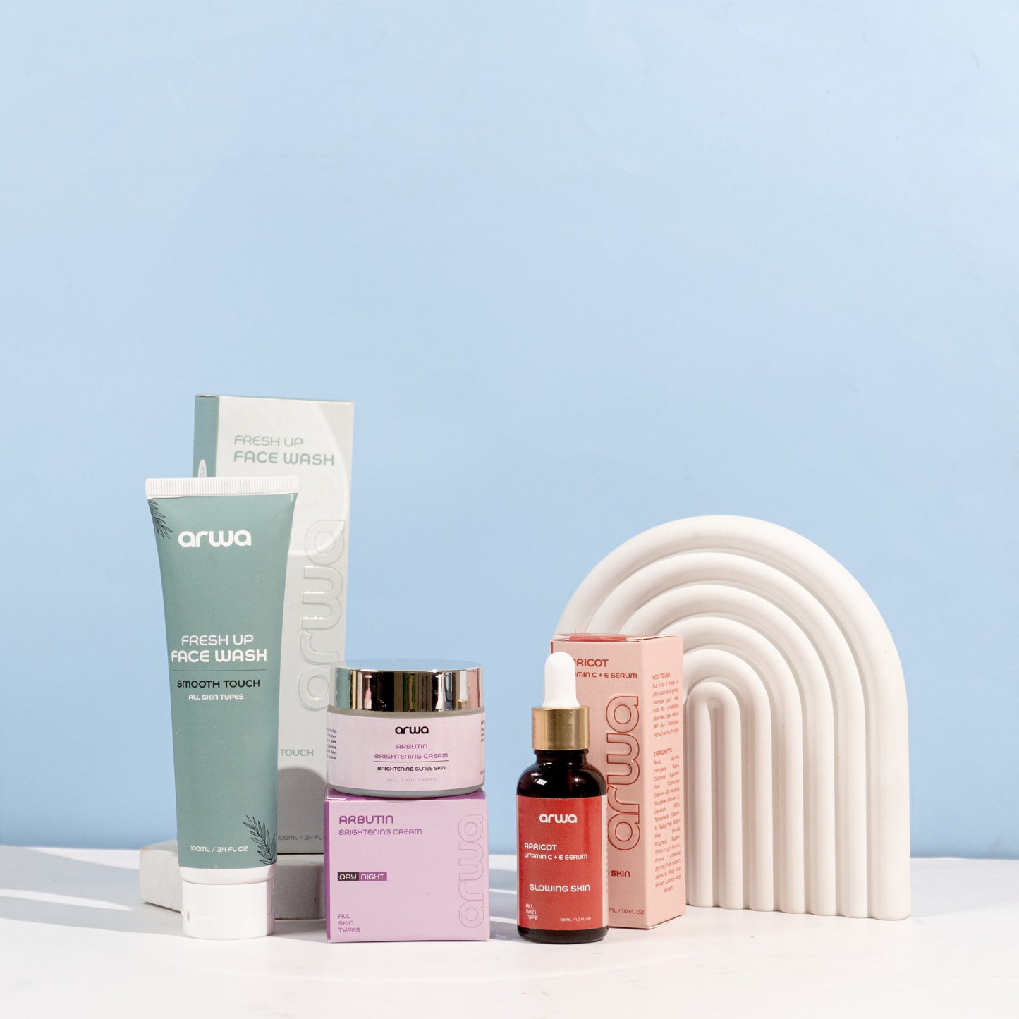 Bundle # 13 (Glow Recipe) By Arwa Skin Care