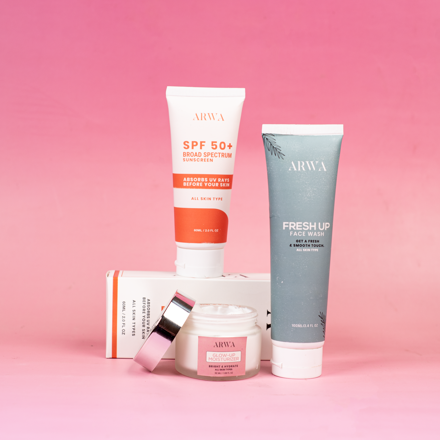Bundle # 8 (Super Hydration Glass Skin) Arwa Skin Care