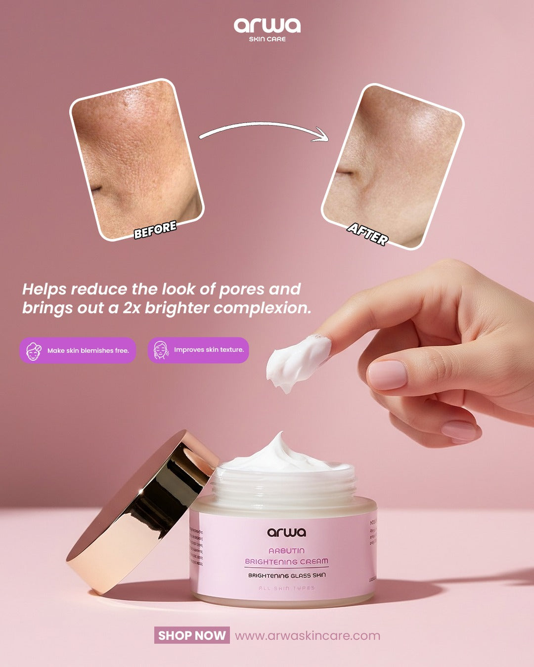 Bundle # 15 (Brightening Duo) By Arwa Skin Care