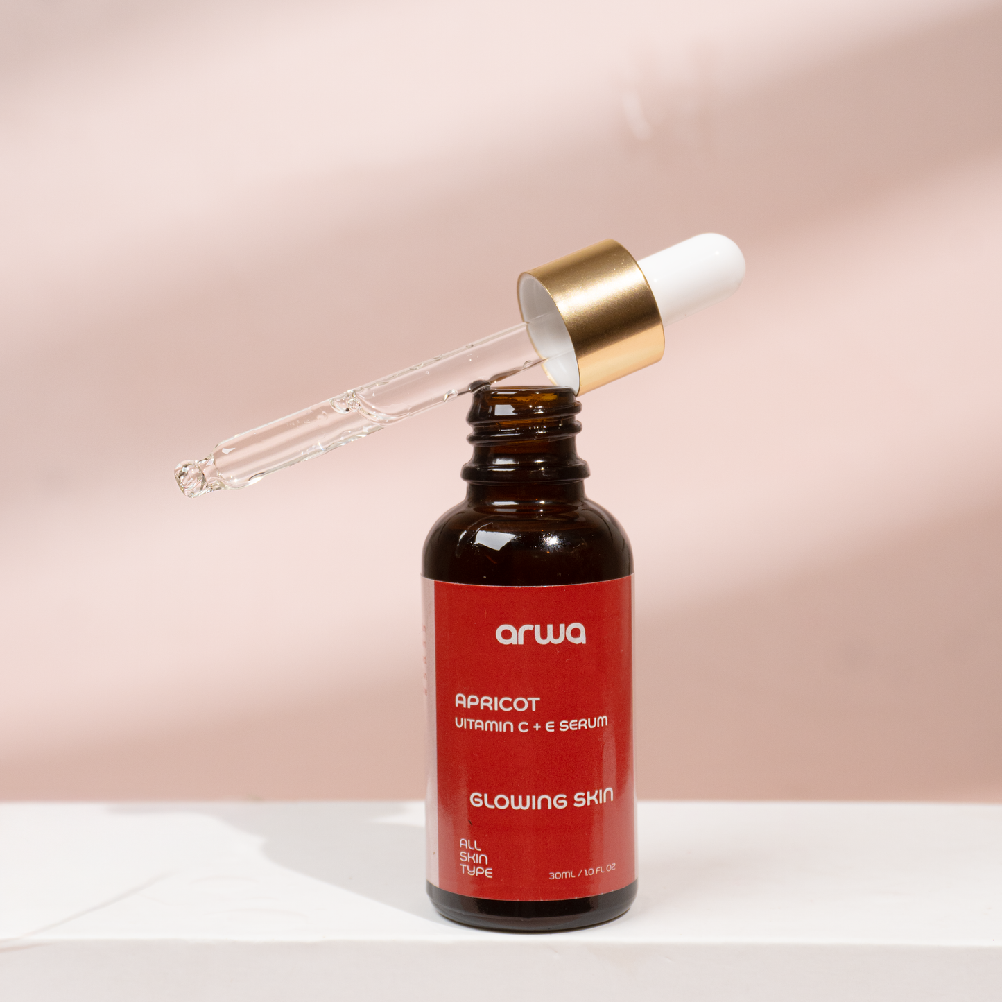 Apricot Vitamin C + E Serum Arwa Skin Care