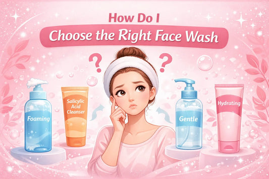How do i choose the right face wash