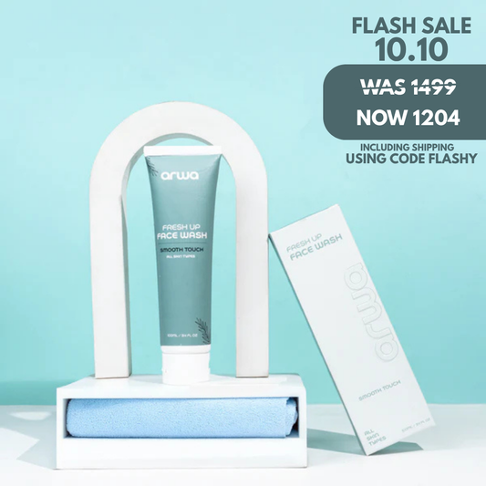 Fresh Up Face Wash (Salicylic + Niacinamide) Arwa Skin Care