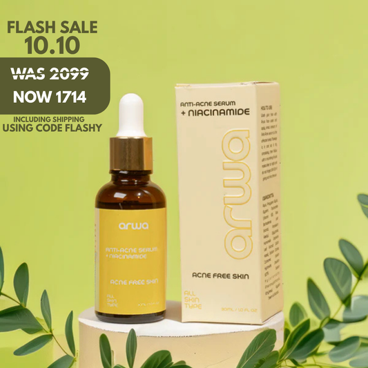 Anti Acne Serum (5% Niacinamide) Arwa Skin Care