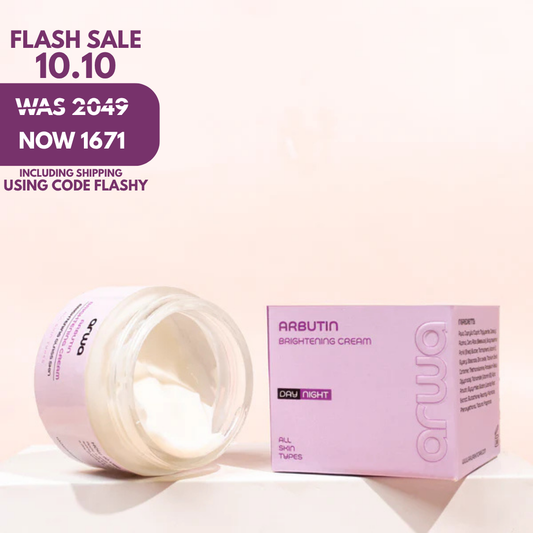 Arbutin Brightening Cream (Glutathione) Arwa Skin Care
