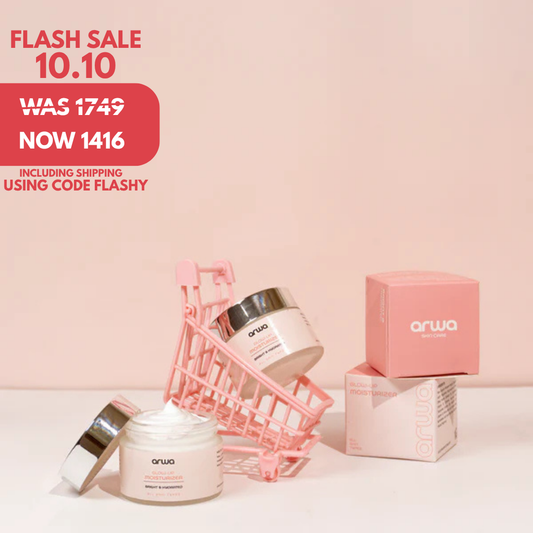 Glow-up Moisturizer (Hyaluronic & Niacinamide) Arwa Skin Care