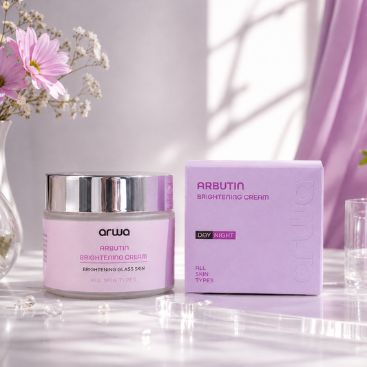 Arbutin Brightening Cream (Tranexamic Acid, TXA) Arwa Skin Care
