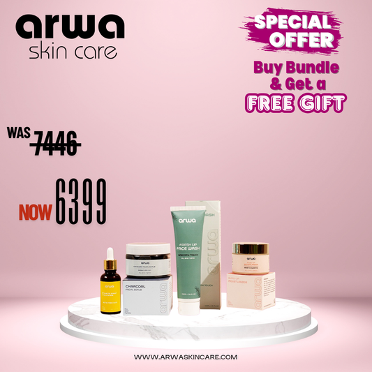 Bundle # 4 (Dermatological Acne Treatment Kit) Arwa Skin Care