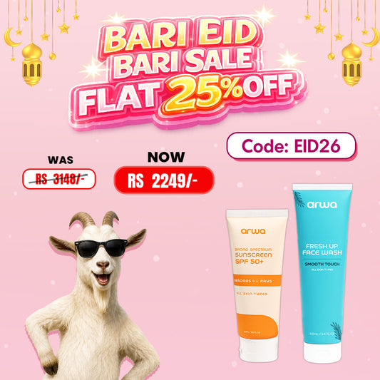 Bundle # 2 (Travel Duo) Arwa Skin Care
