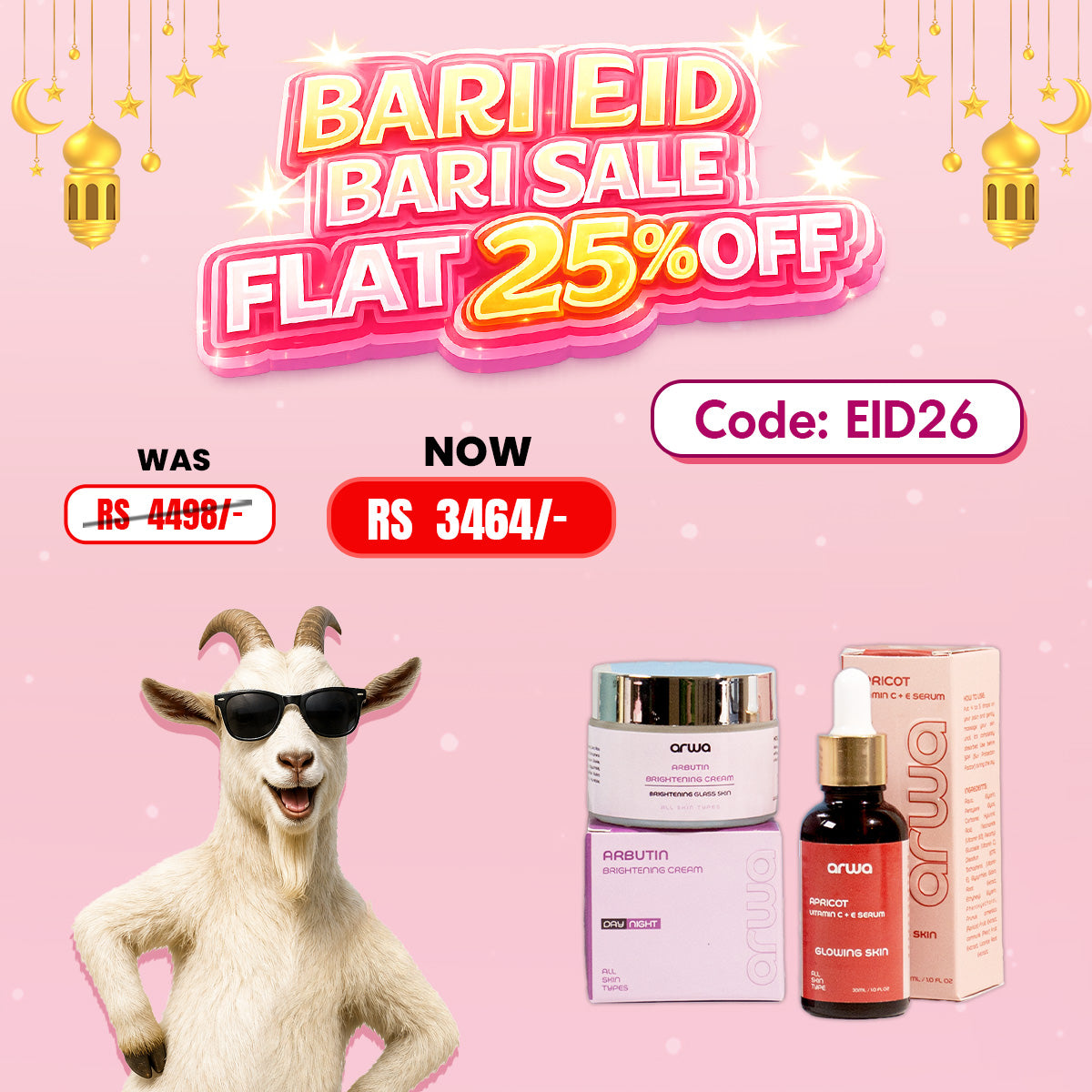 Bundle # 14 (Flawless Beauty) Arwa Skin Care