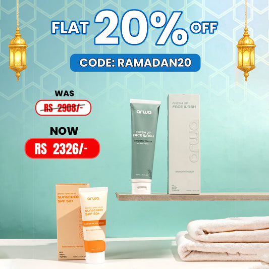 Bundle # 2 (Travel Duo) Arwa Skin Care