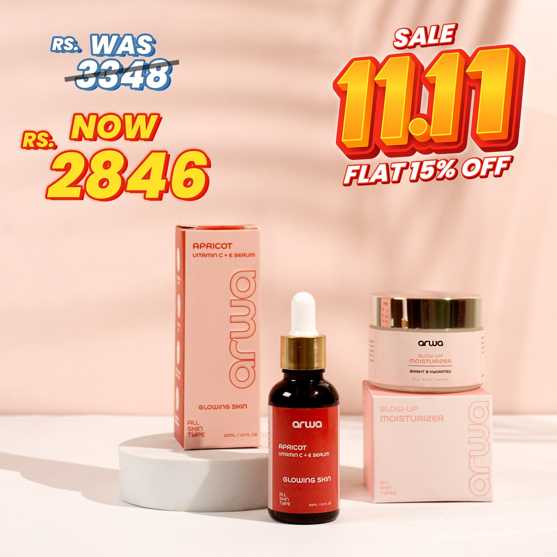 Bundle # 3 (Pigmentation & Radiant Glow) Arwa Skin Care