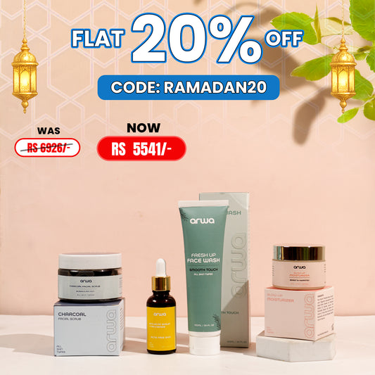 Bundle # 4 (Dermatological Acne Treatment Kit) Arwa Skin Care