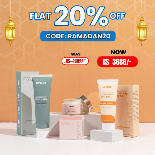 Bundle # 8 (Super Hydration Glass Skin) Arwa Skin Care