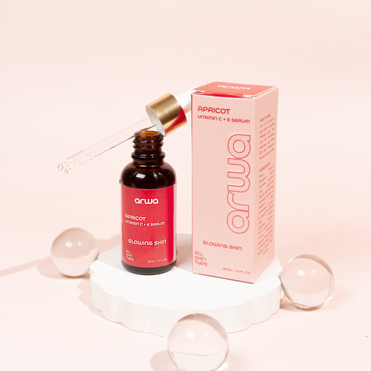 Apricot Vitamin C + E Serum Arwa Skin Care
