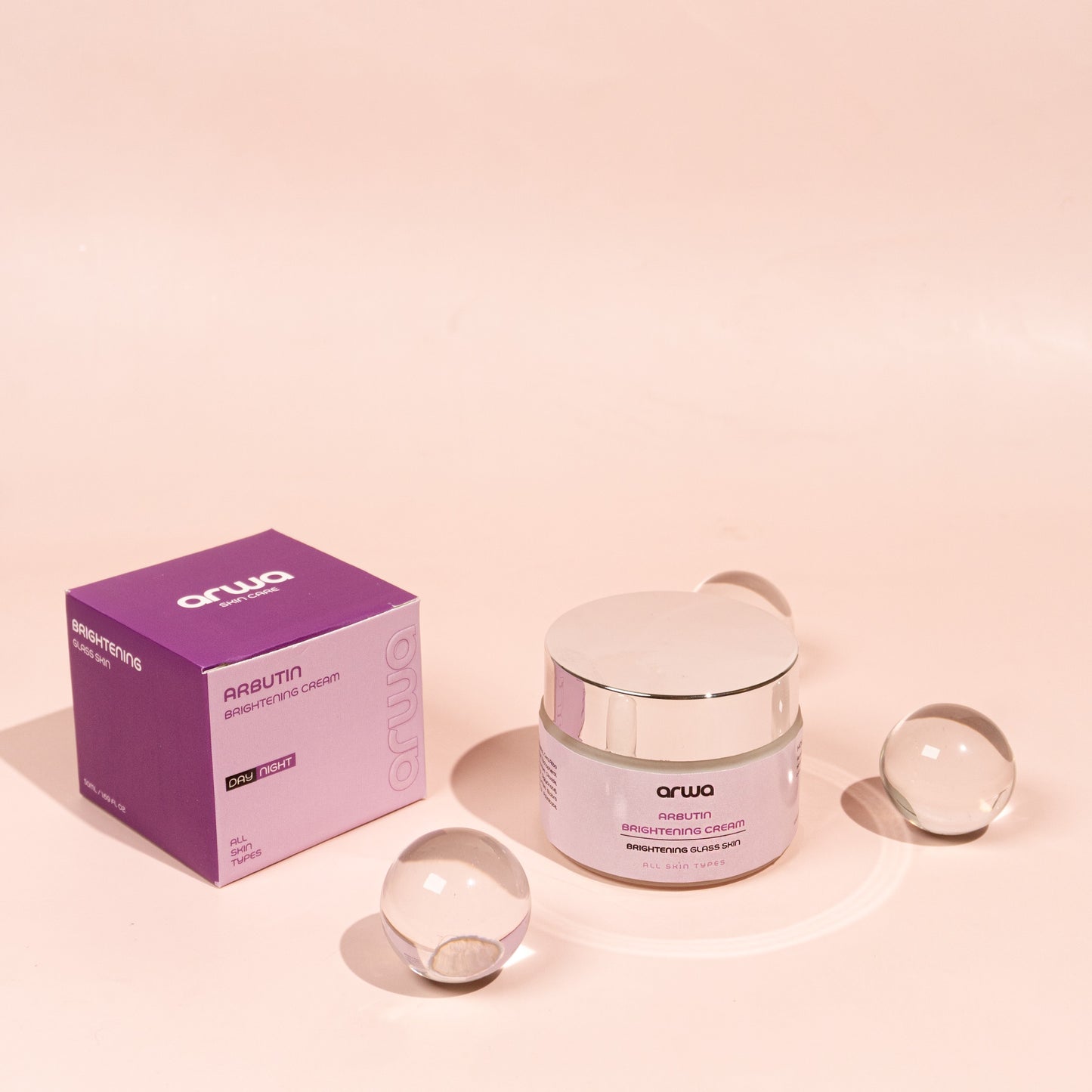 Arbutin + Glutathione Brightening Cream – Get Glowing Skin in 7 Days!