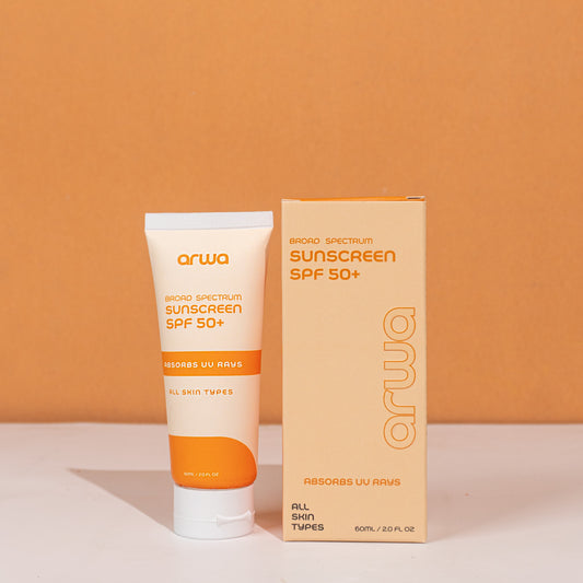 Broad Spectrum Sunscreen (SPF 50+) Arwa Skin Care