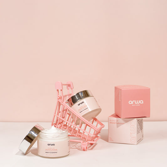 Glow-up Moisturizer (Hyaluronic & Niacinamide) Arwa Skin Care