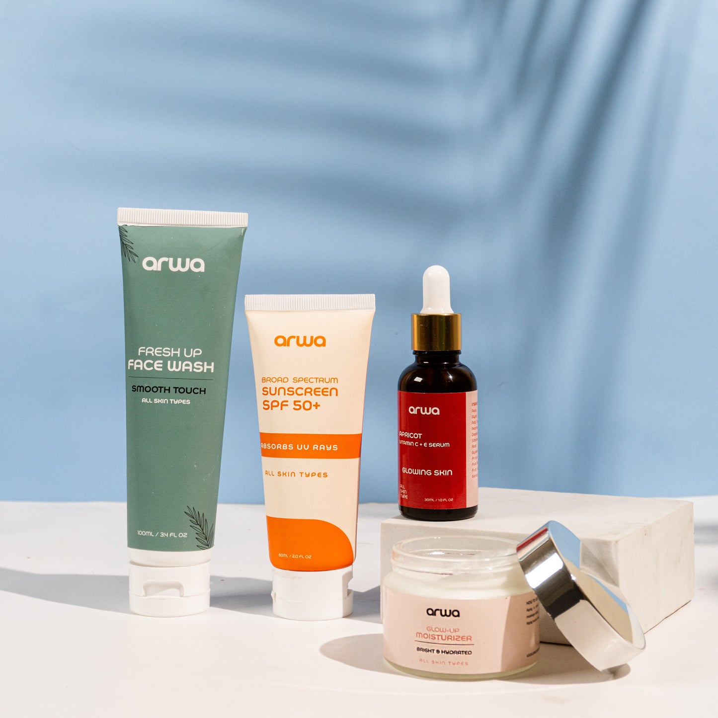 Bundle # 1 (Korean Glass Skin) Arwa Skin Care