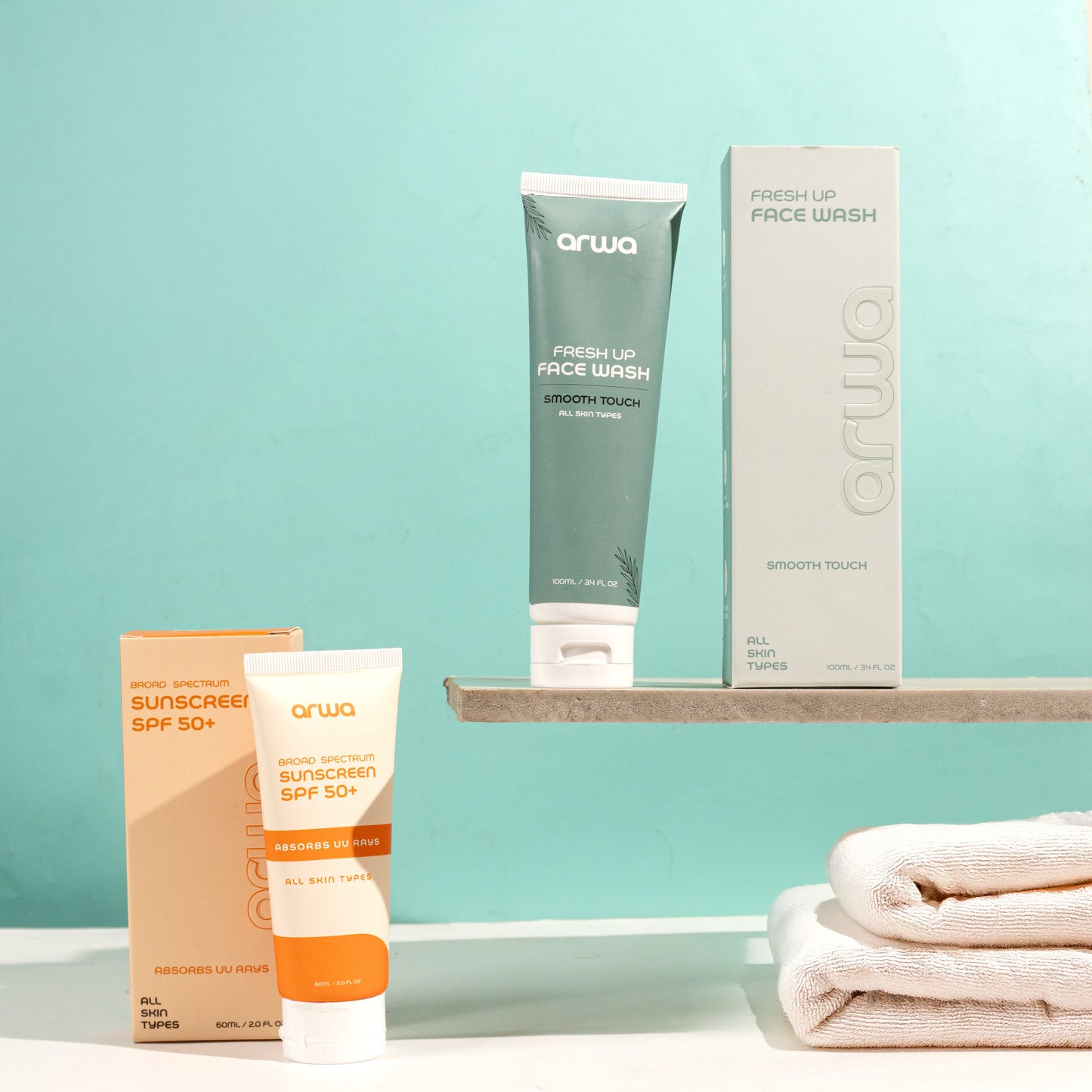 Bundle # 2 (Travel Duo) Arwa Sin Care