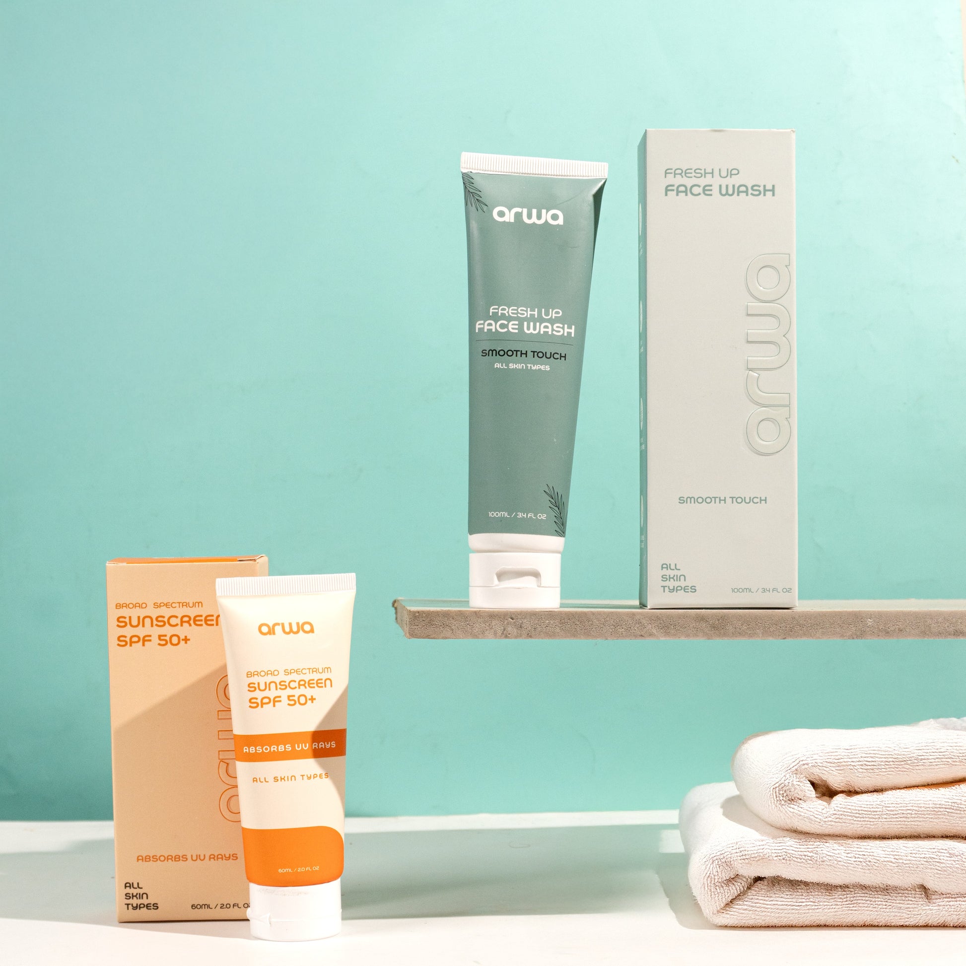 Bundle # 2 (Travel Duo) Arwa Sin Care