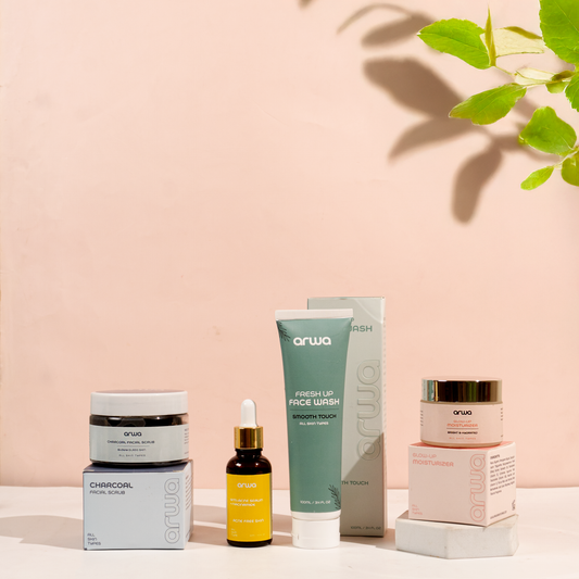 Bundle # 4 (Dermatological Acne Treatment Kit) Arwa skin care