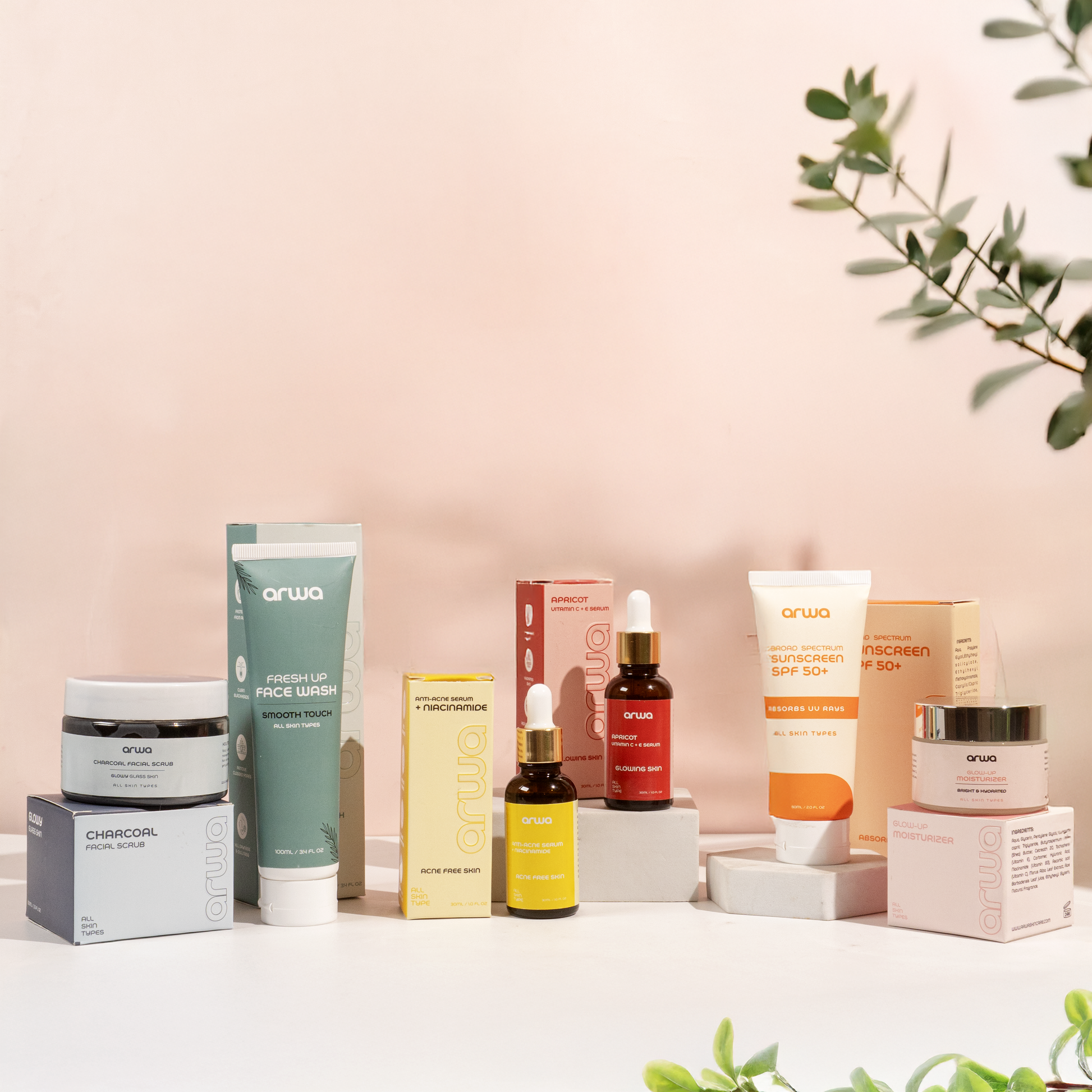Bundle # 5 (Bride & Groom Pre-Wedding Kit) Arwa Skin Care