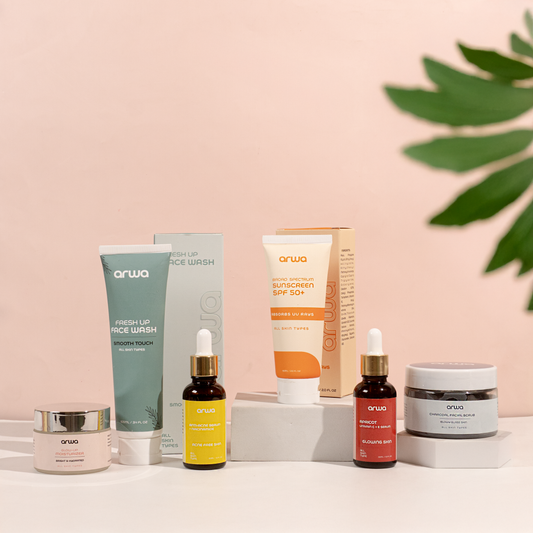 Bundle # 5 (Bride & Groom Pre-Wedding Kit) Arwa Skin Care