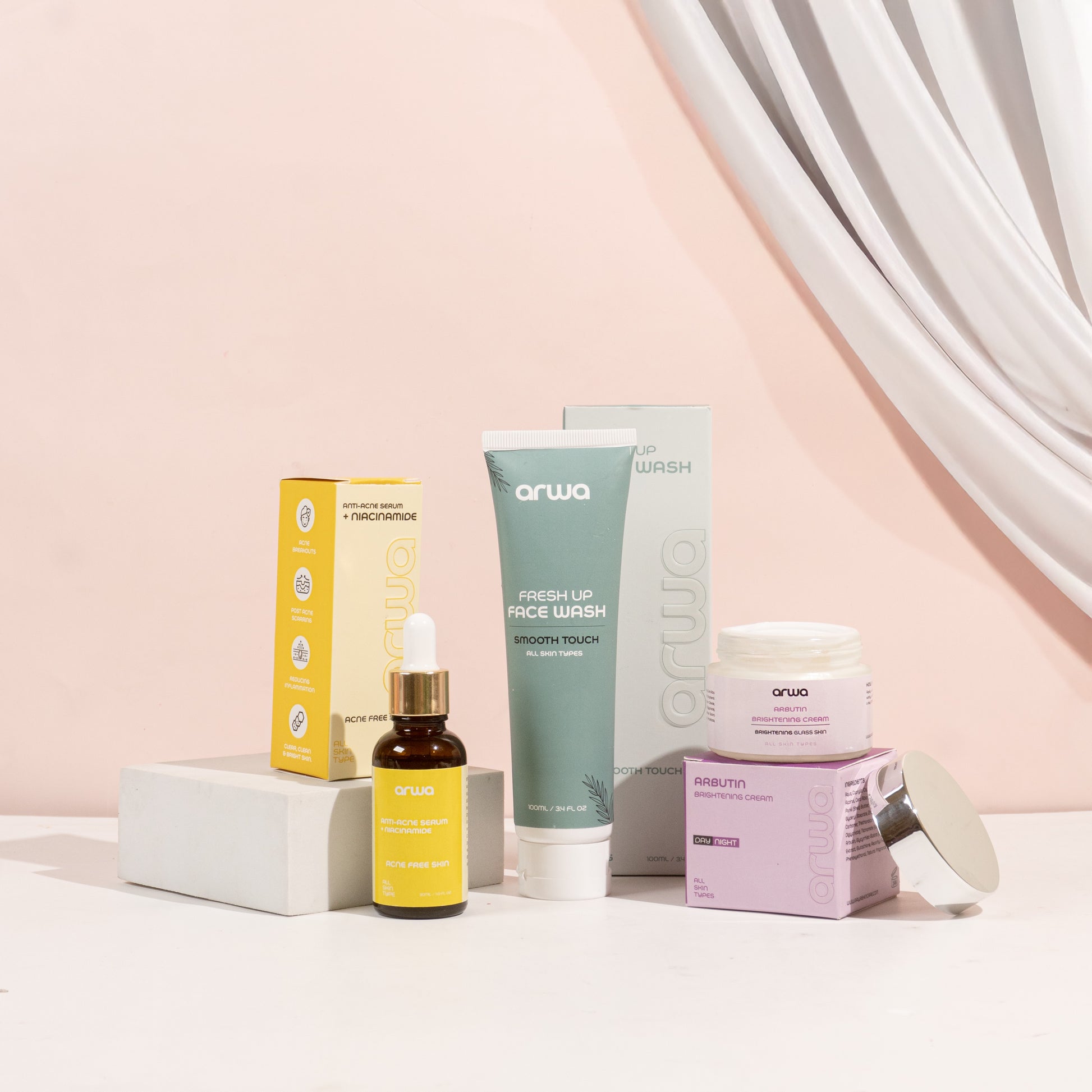 Bundle # 6 (Clarifying Solution) Arwa Skin Care