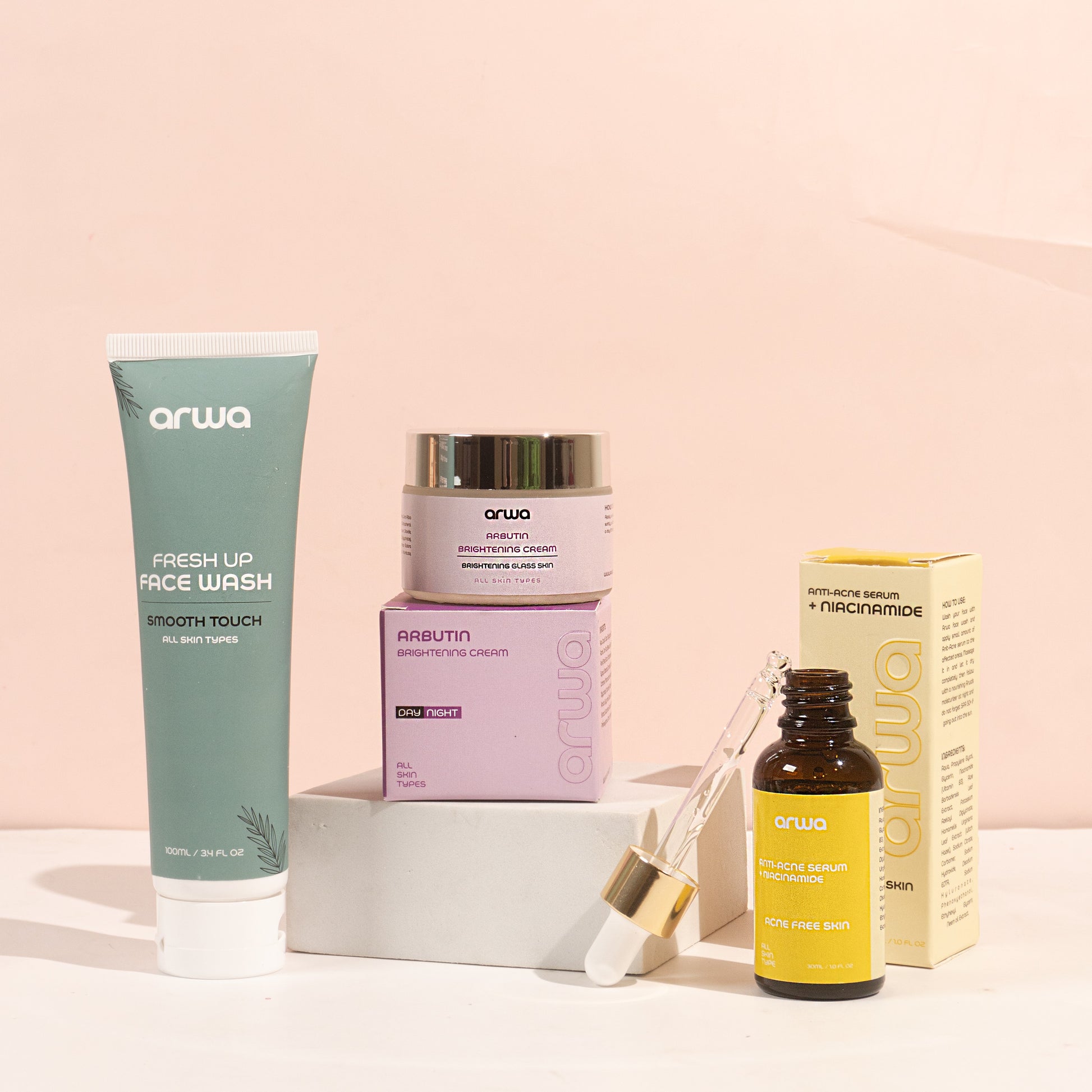 Bundle # 6 (Clarifying Solution) Arwa Skin Care