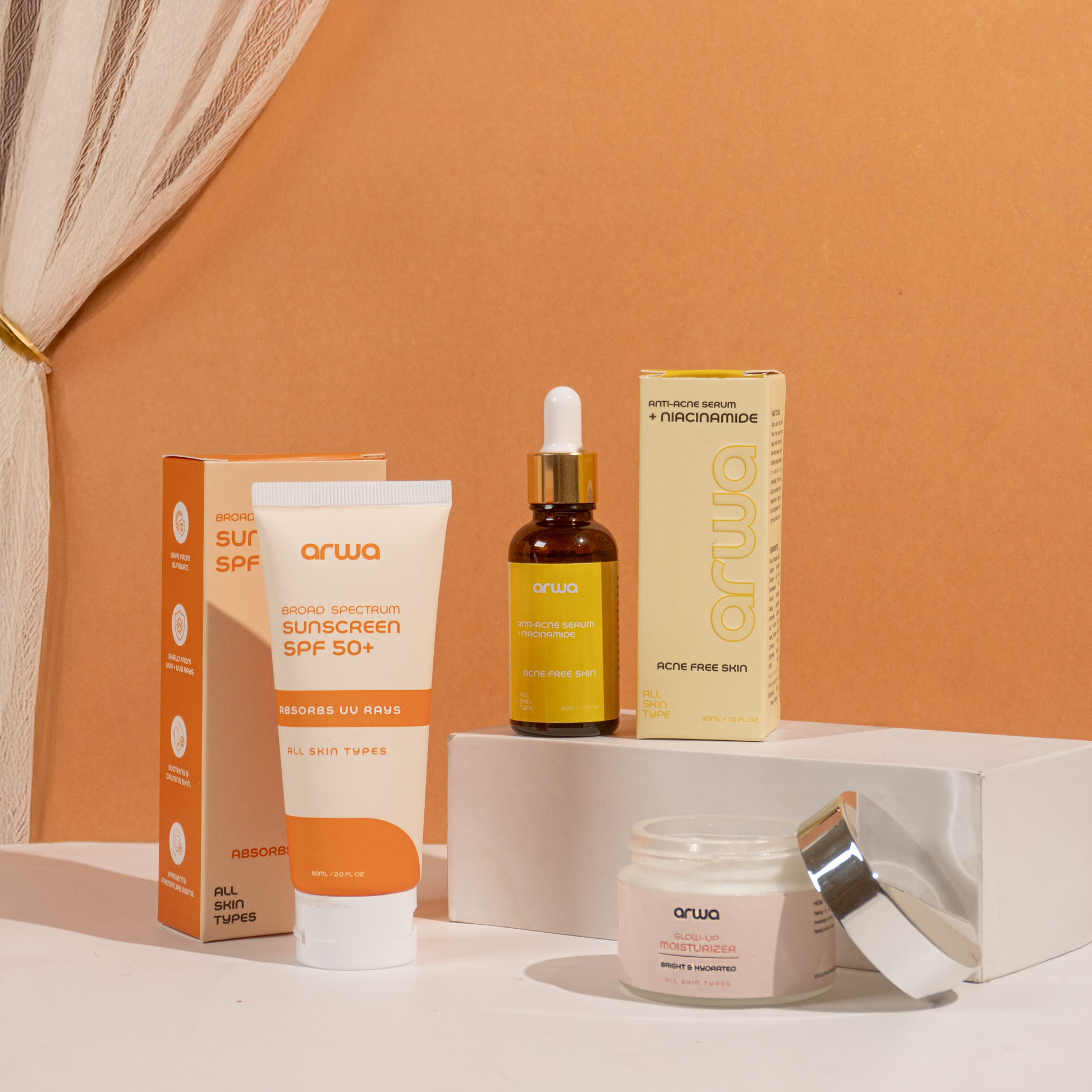 Broad Spectrum Sunscreen (SPF 50+) Arwa Skin Care
