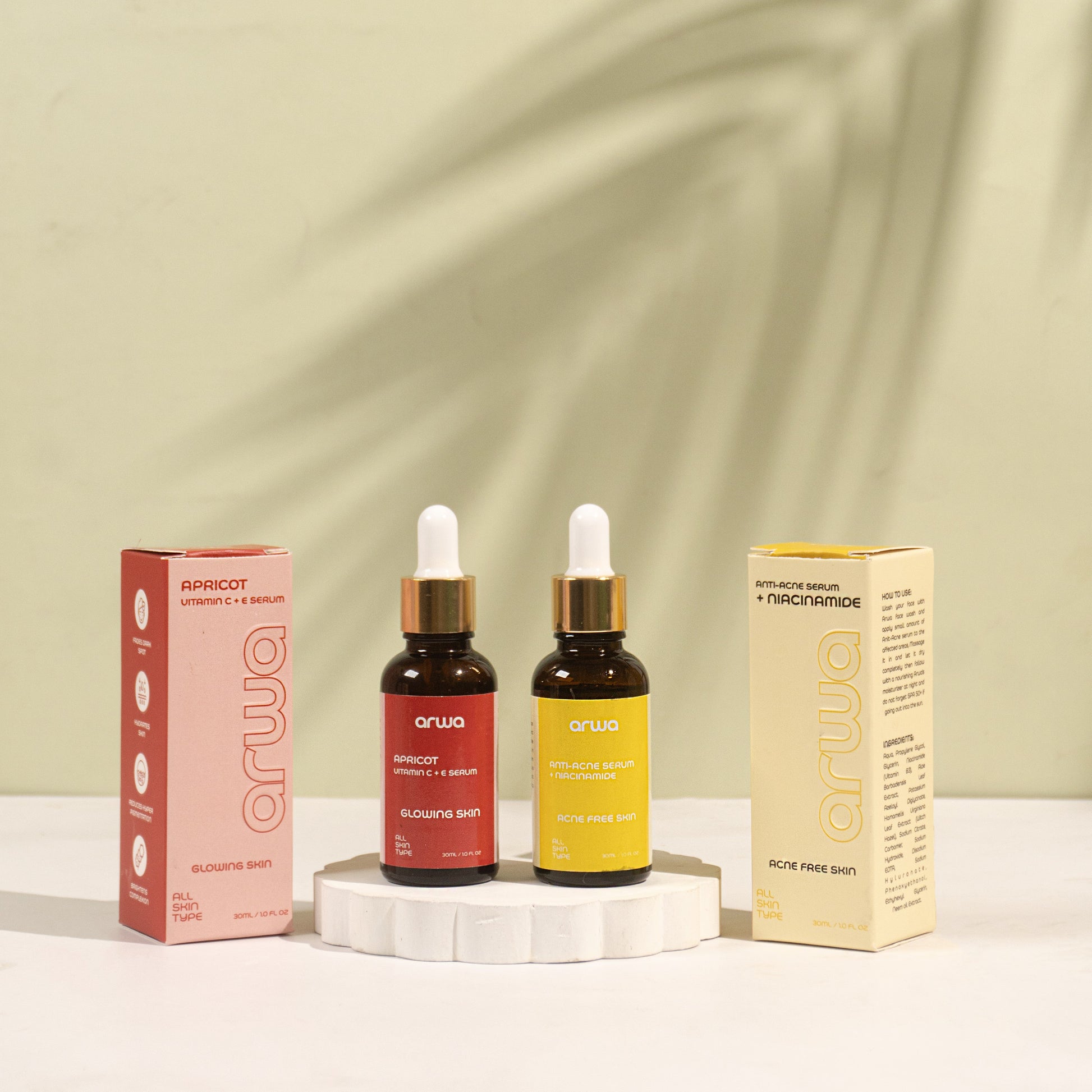 Bundle # 10 (Glow Haven) Arwa Skin Care