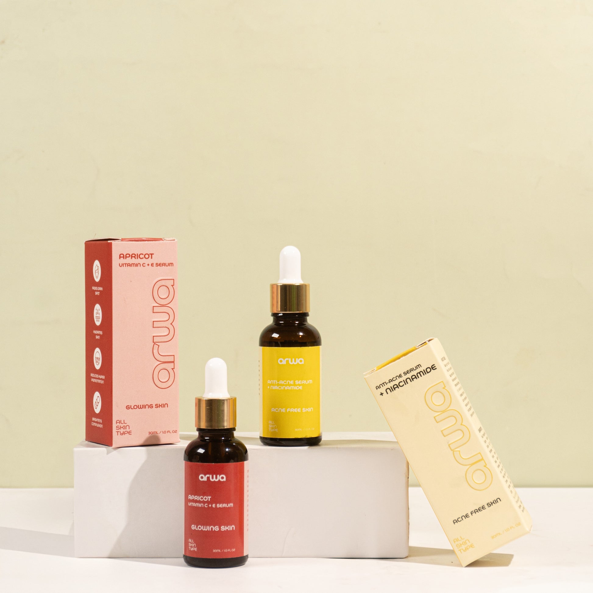 Bundle # 10 (Glow Haven) Arwa Skin Care