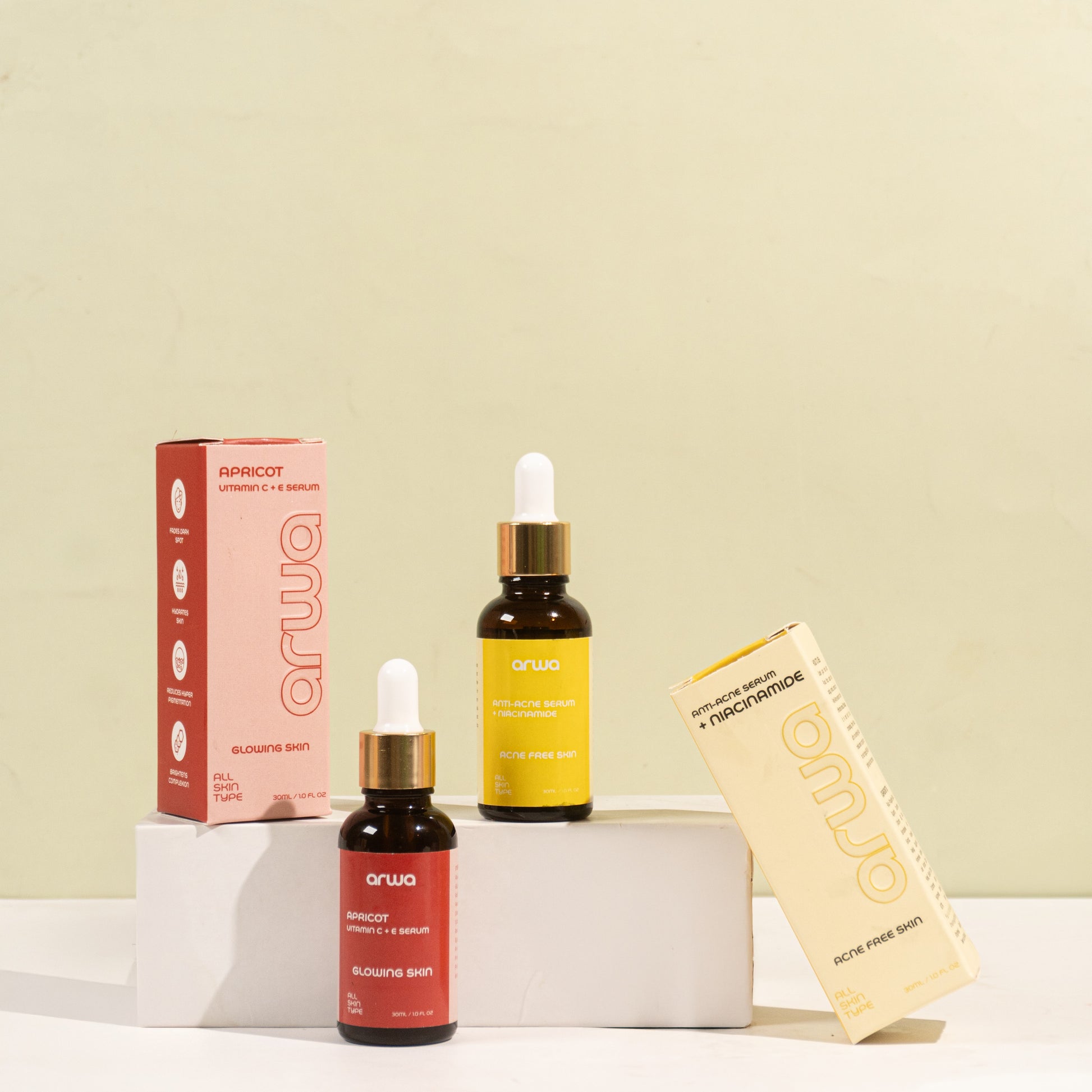 Bundle # 10 (Glow Haven) By Arwa Skin Care