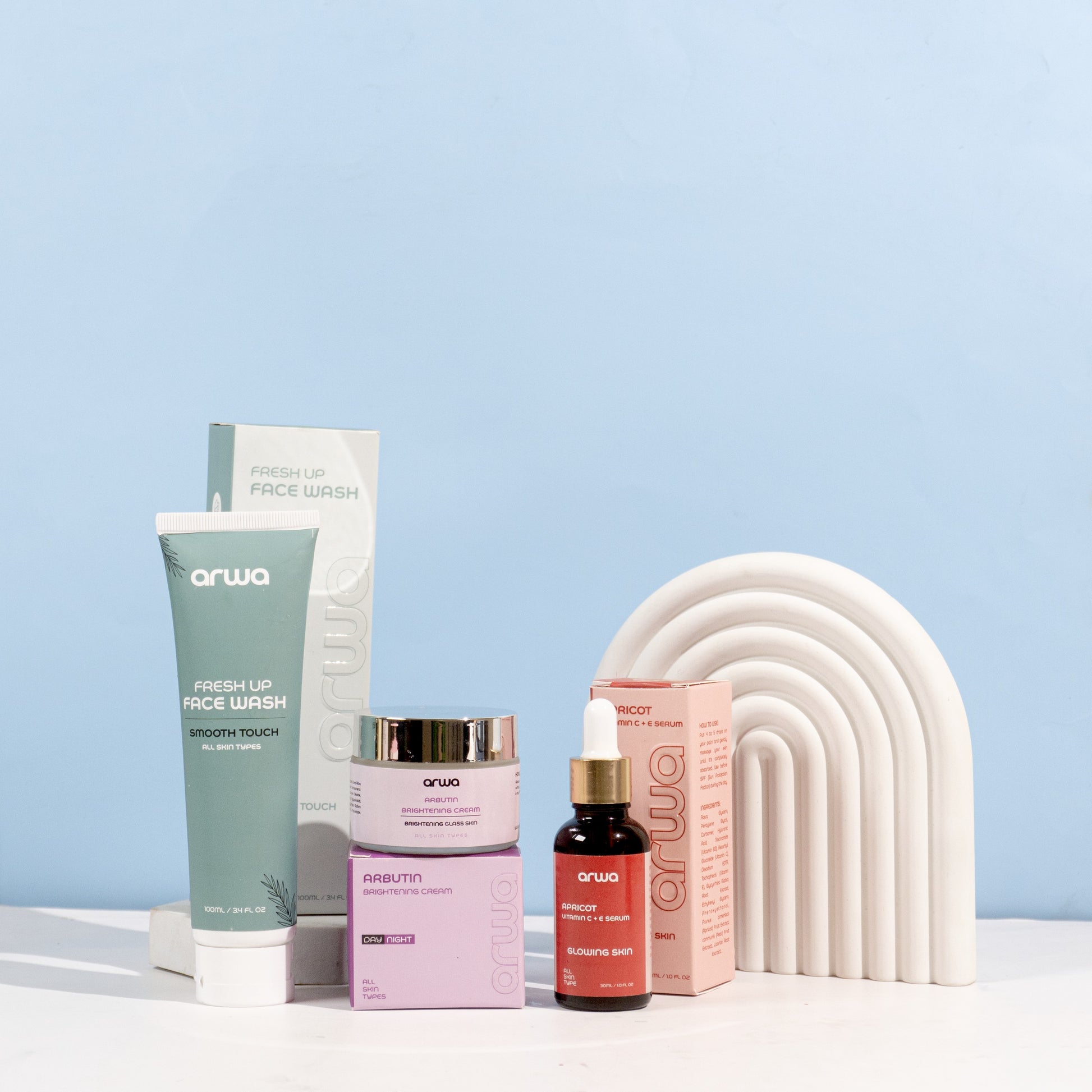 Bundle # 13 (Glow Recipe) By Arwa Skin Care