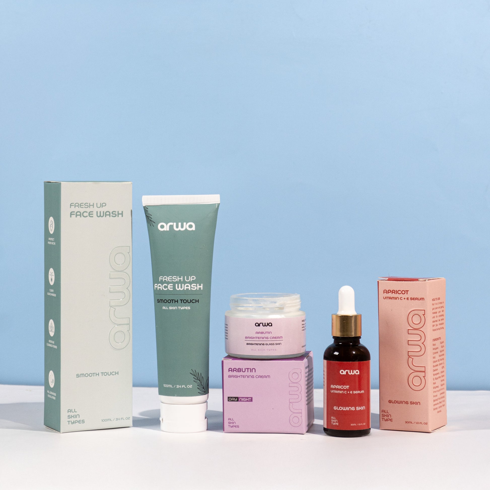 Bundle # 13 (Glow Recipe) By Arwa Skin Care