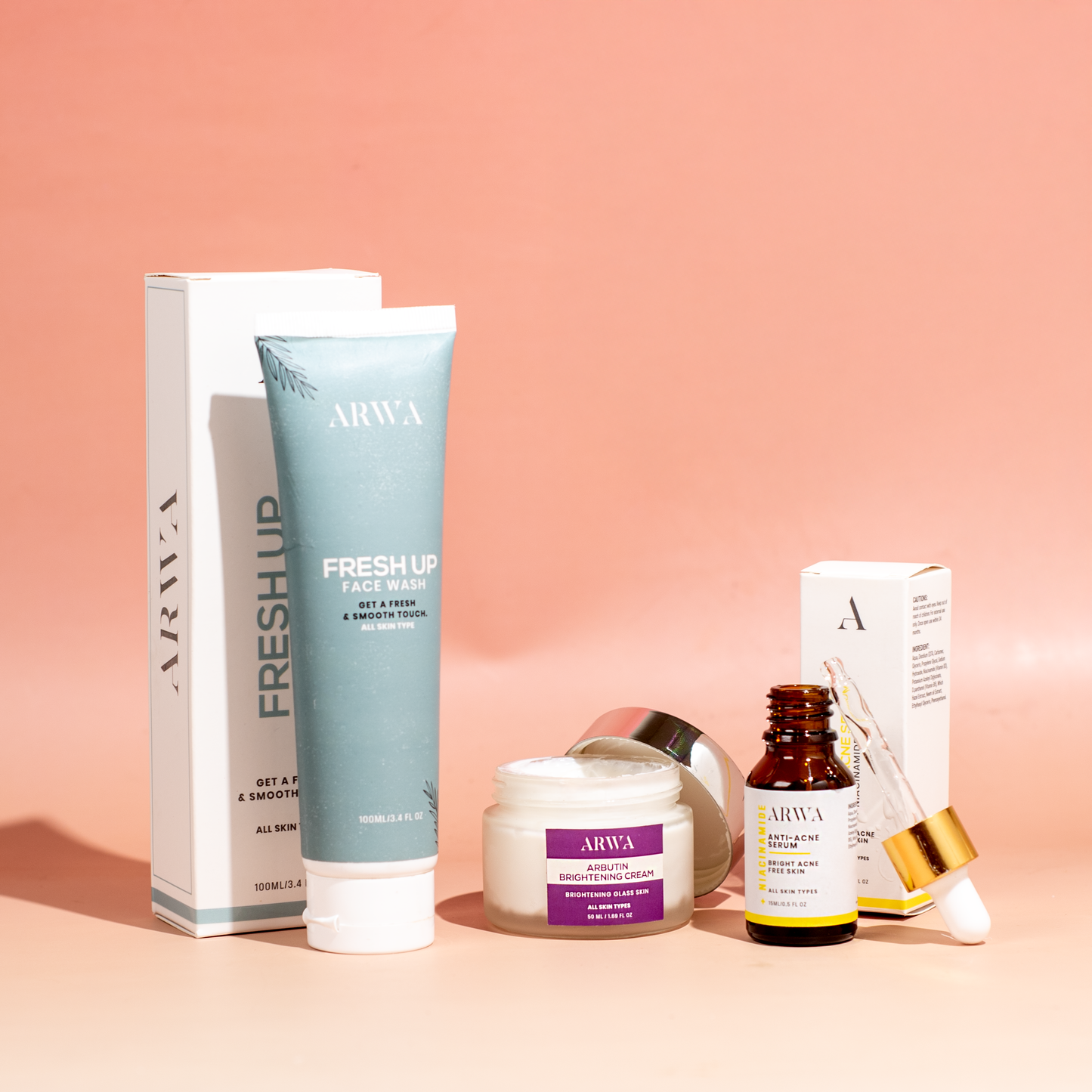 Bundle # 14 (Clarifying Solution) Arwa Skin Care