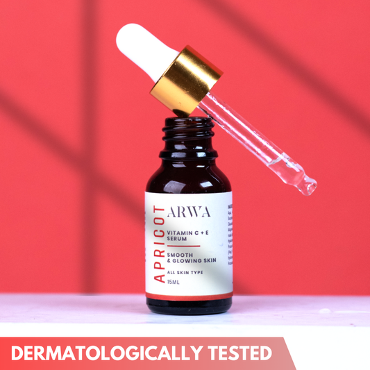Apricot Vitamin C + E Serum Arwa Skin Care