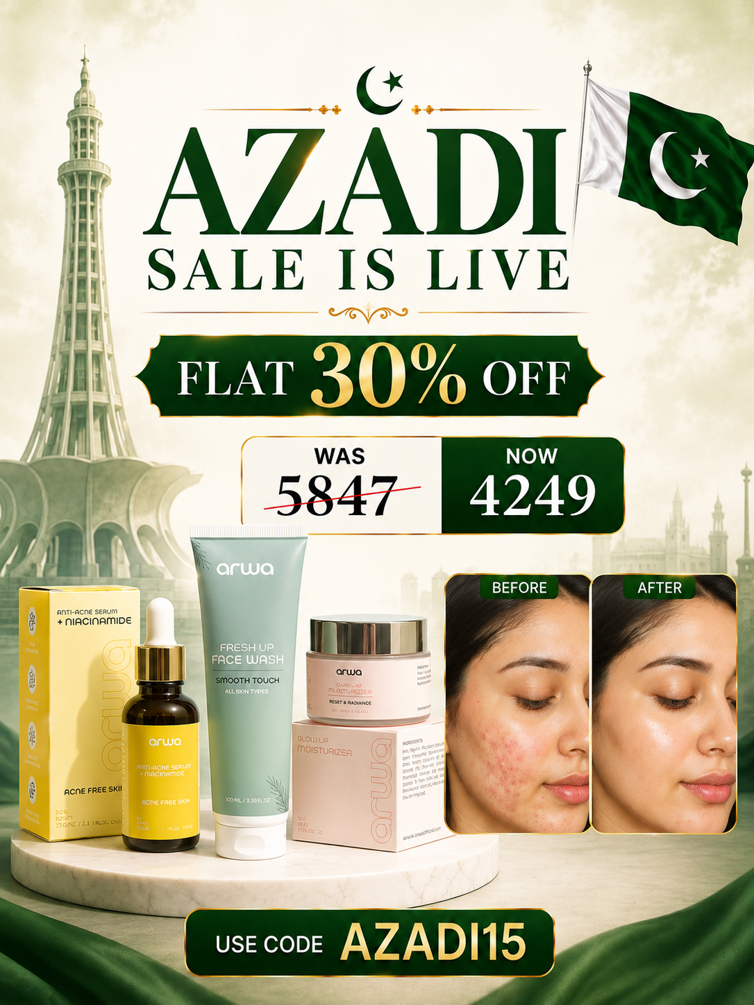 Magical Pores Treatment Set Arwa Skin Care