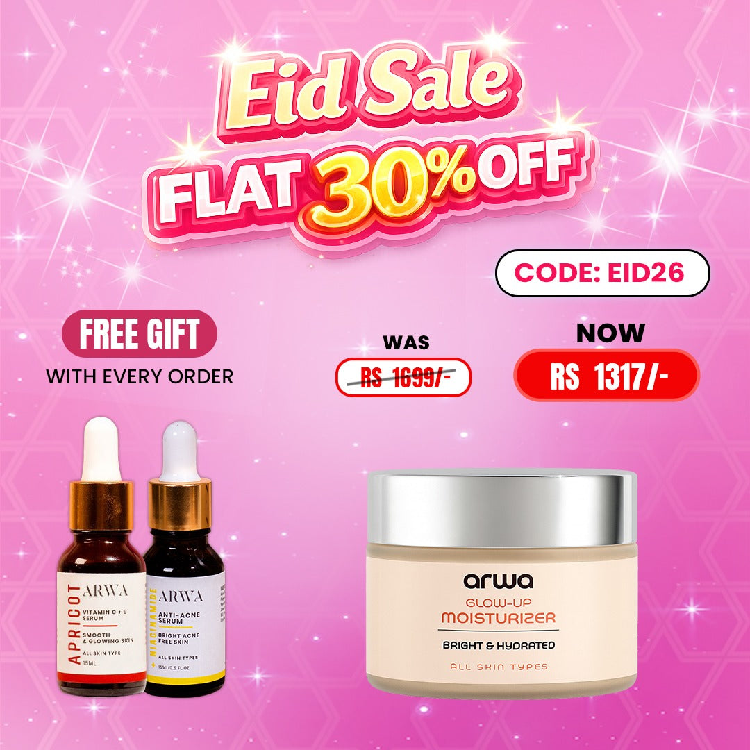 Glow-up Moisturizer (Hyaluronic & Niacinamide) Arwa Skin Care