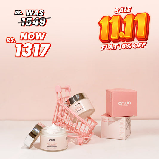 Glow-up Moisturizer (Hyaluronic & Niacinamide) Arwa Skin Care