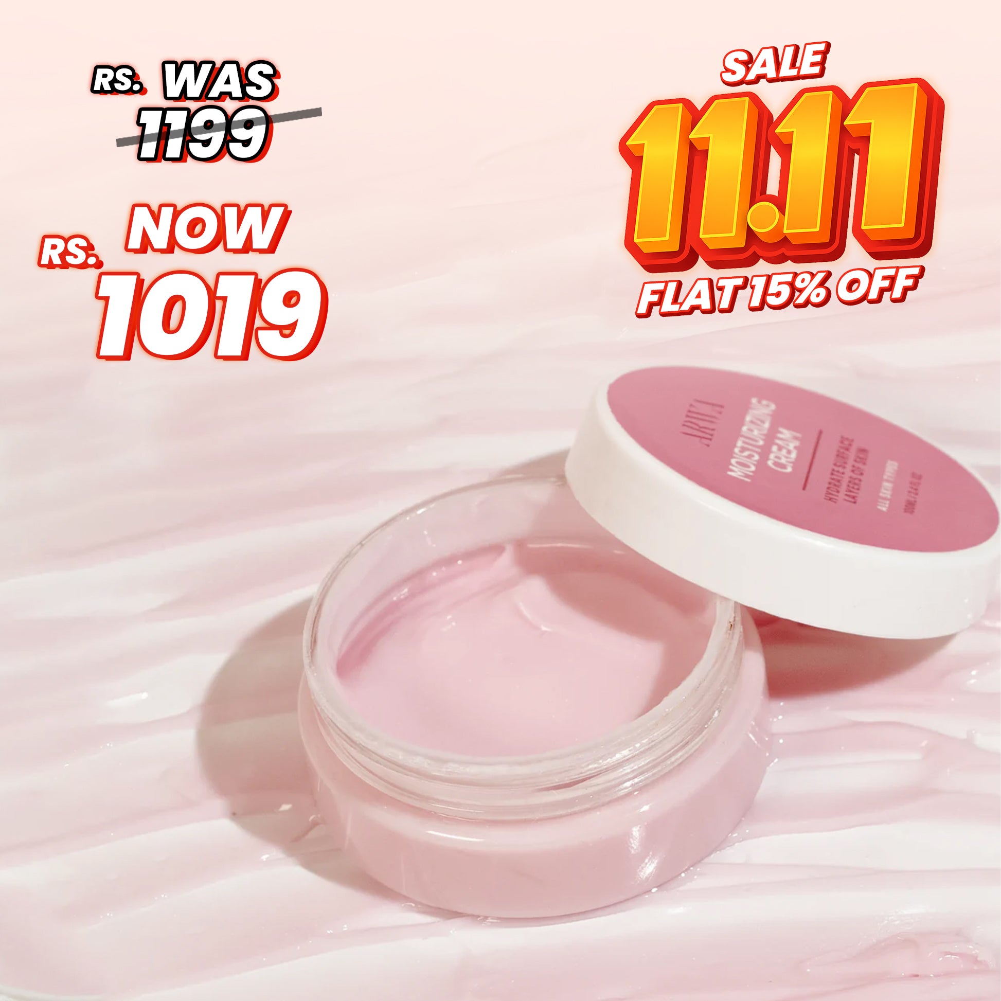 Brightening Moisturizer (Niacinamide) Arwa Skin Care