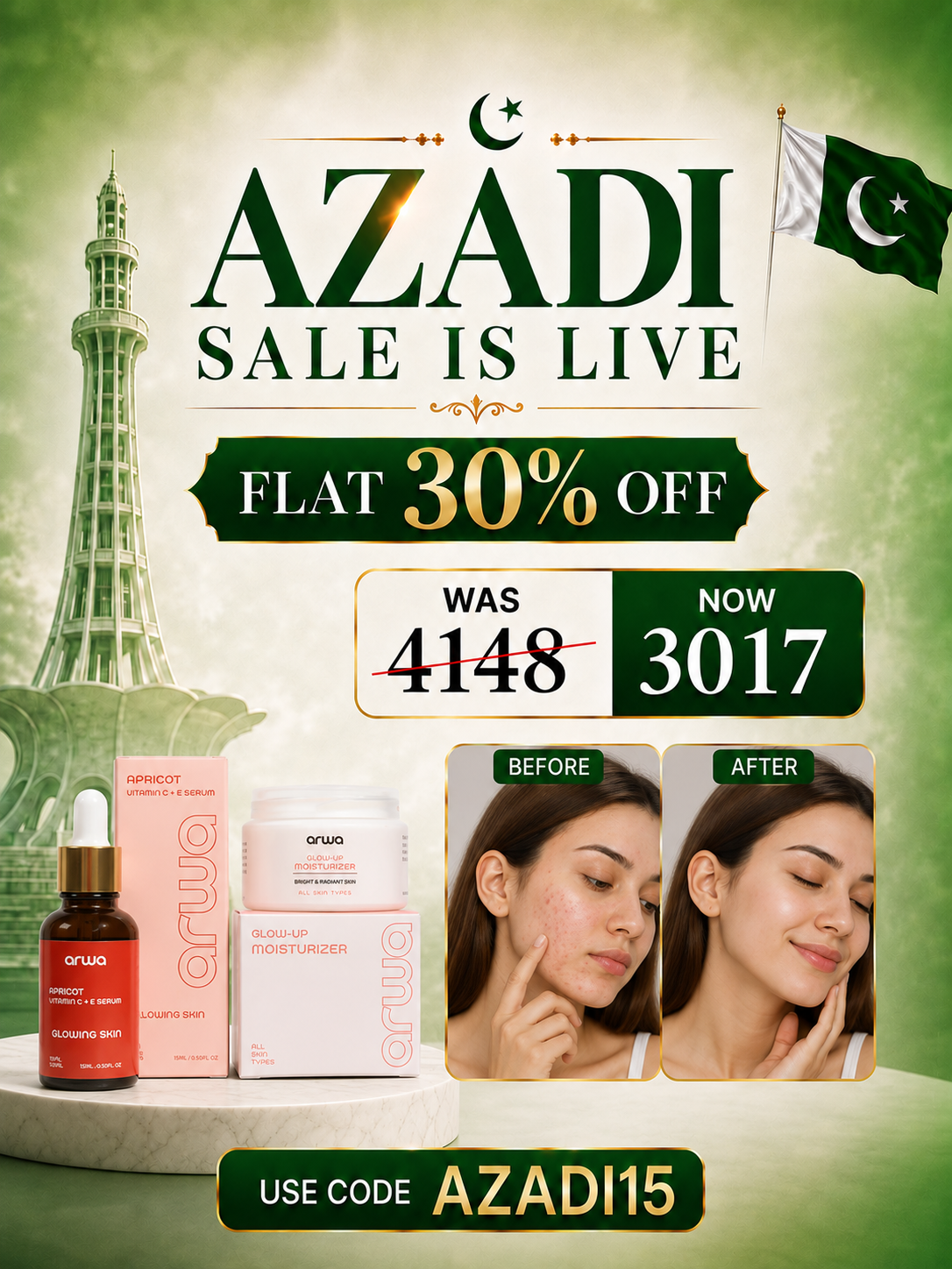 Pigmentation & Radiant Glow Arwa Skin Care