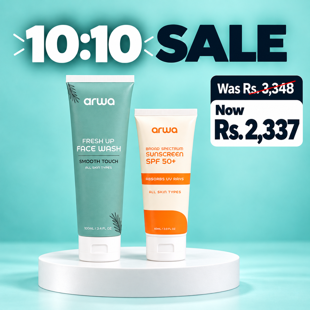 Travel Duo Arwa Skin Care