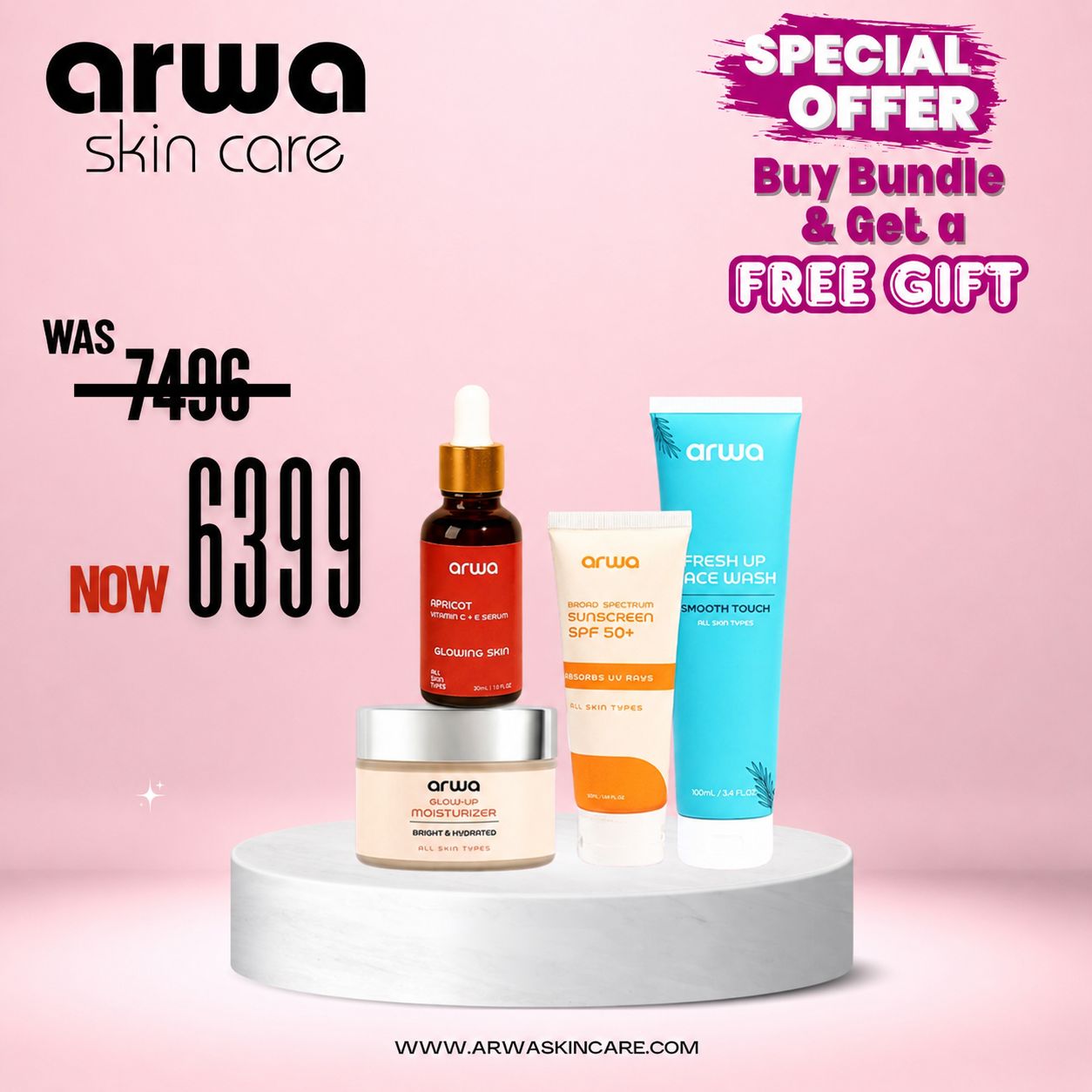 Korean Glass Skin Arwa Skin Care